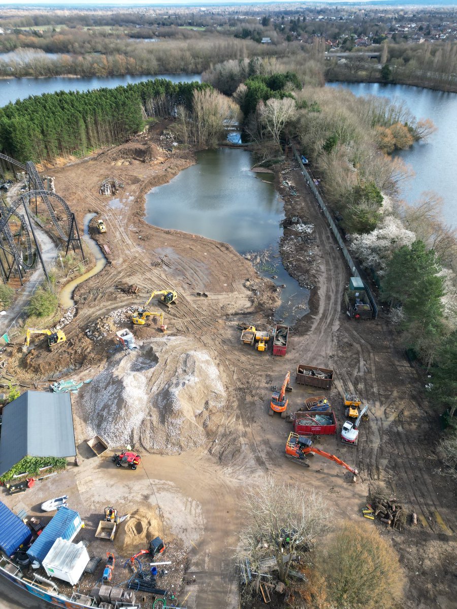 ProjectExodus22's tweet photo. #ProjectExodus is ready to begin! 🏗🎢 follow us for updates😌 #thorpepark #Rollercoaster @THORPEPARK https://t.co/P1ZtRngEDf