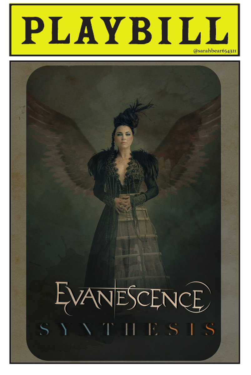 sarahbear654321's tweet photo. (2/2) #Evanescence album inspired #playbills https://t.co/T4iU6DkR0W