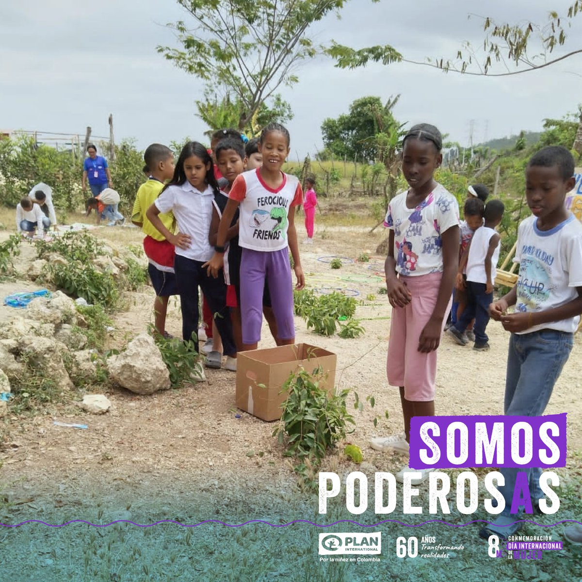 Niñas y niños de Albornoz, sector Miramar, participaron del Desafío #ECW 2023, donde se llevó a cabo el circuito lúdico #SomosPoderosas con el fin de a desafiar los estereotipos que han invisibilizado los liderazgo de niñas y mujeres.

#LaEducaciónNoPuedeEsperar