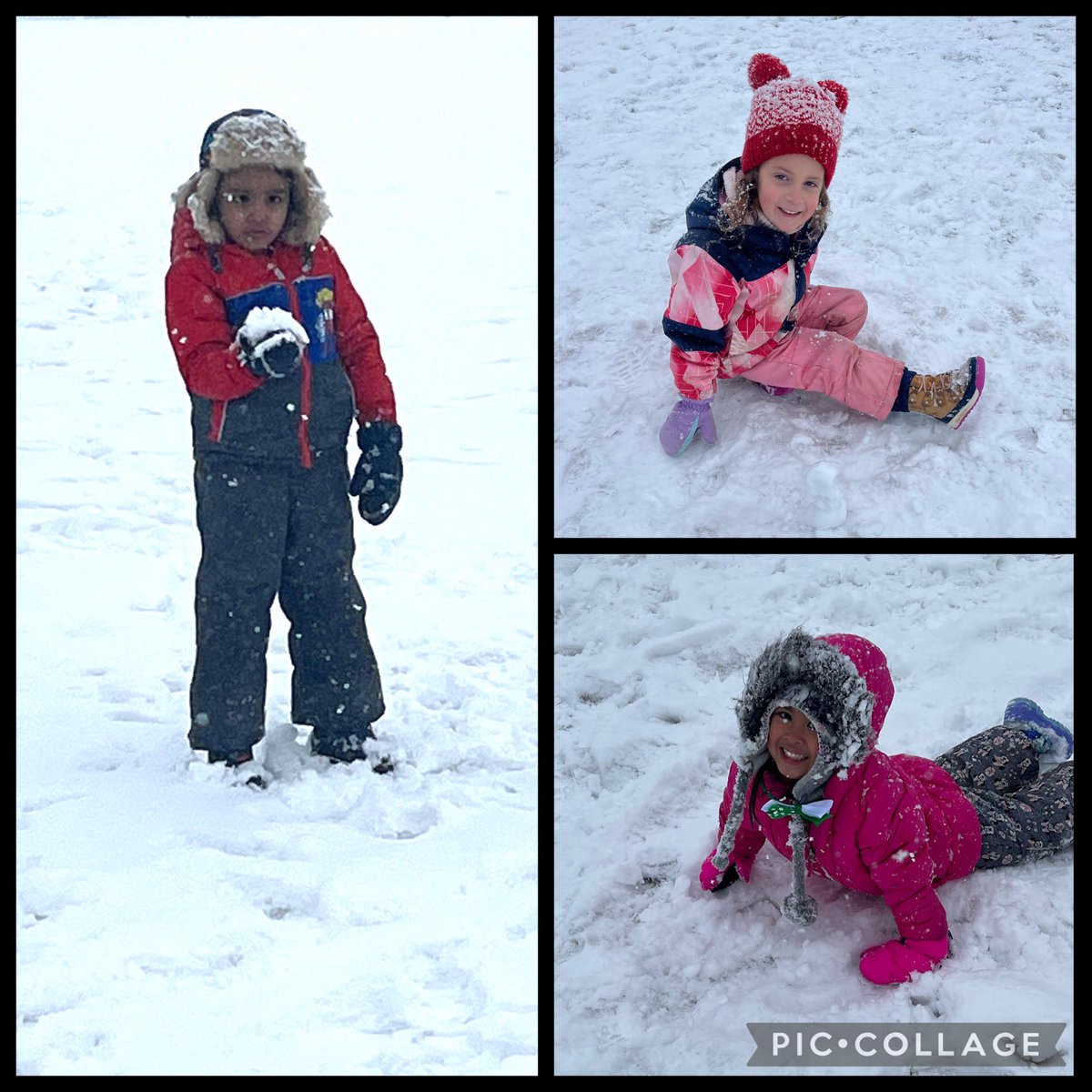 We had SNOW much fun this morning playing outside on the hill!❄️  #winterwonderland #snowfun 
@StFrancisLondon @LDCSB @KindredKulture