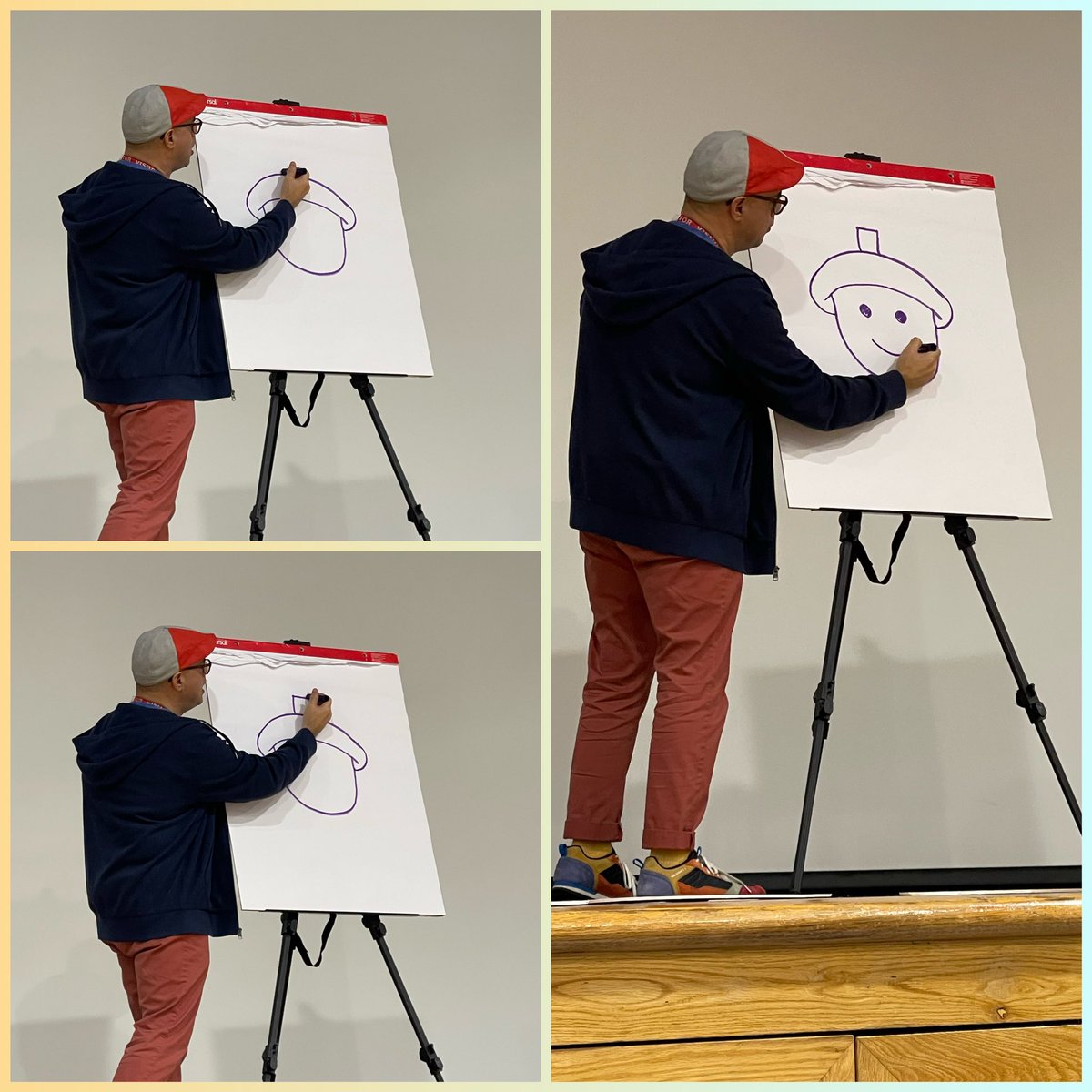 Big thanks to Author/Book Illustrator Mike Ciccotello for visiting <a href="/AmerigoSchool/">Amerigo A. Anastasia School</a> today to share his amazing books &amp; read Treemendousto us🌳🐿️  We also learned how to draw book characters! #LBTogetherWECan #WeLoveToRead #ReadAcrossAmerica