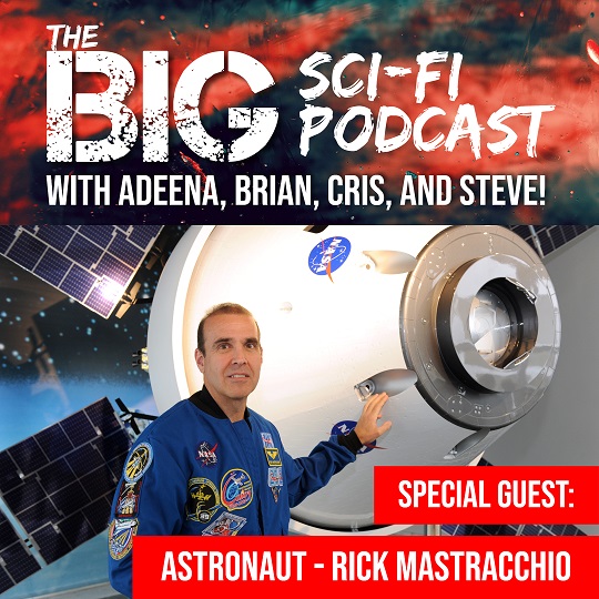 We had great fun interviewing Astronaut Rick Mastracchio on The BIG Sci-Fi Podcast! We covered a lot of sci-fi and real-world stuff, too. Thanks so much, @AstroRM for taking the time to chat with us! Listen --> sites.libsyn.com/423068/rick-ma… #podcast #scifi