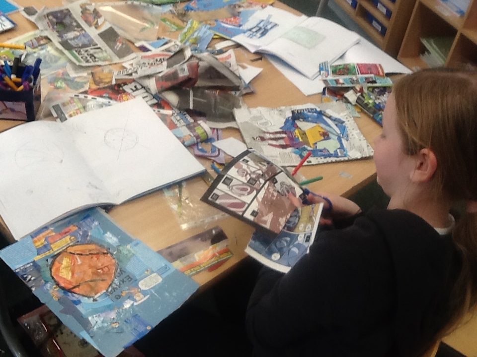 Foxes_Class's tweet image. We've had a fantastic time working our collage project, inspired by @Mr_Gores_Artist, in Year 5 today. The creativity, originality and dedication was incredible. Well done everyone! @CrocClass