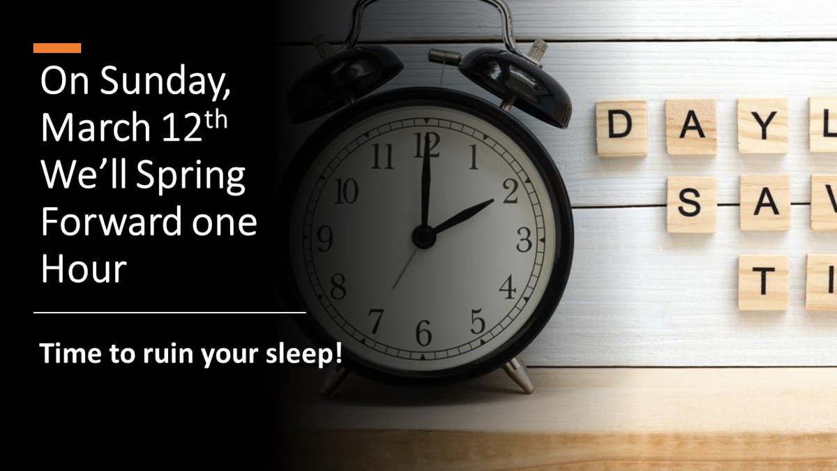 LAWPOA on Twitter "Daylight saving time is this weekend. The clocks