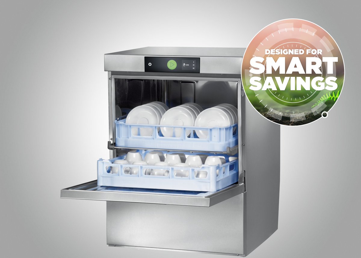 The double rack insert accessory can double the capacity in the same single wash cycle and effectively halves the consumption per rack. 

By running fewer cycles this can naturally reduce labour, servicing, and maintenance outlay too. 

Find out more: hobartuk.com/smartsavings/w…