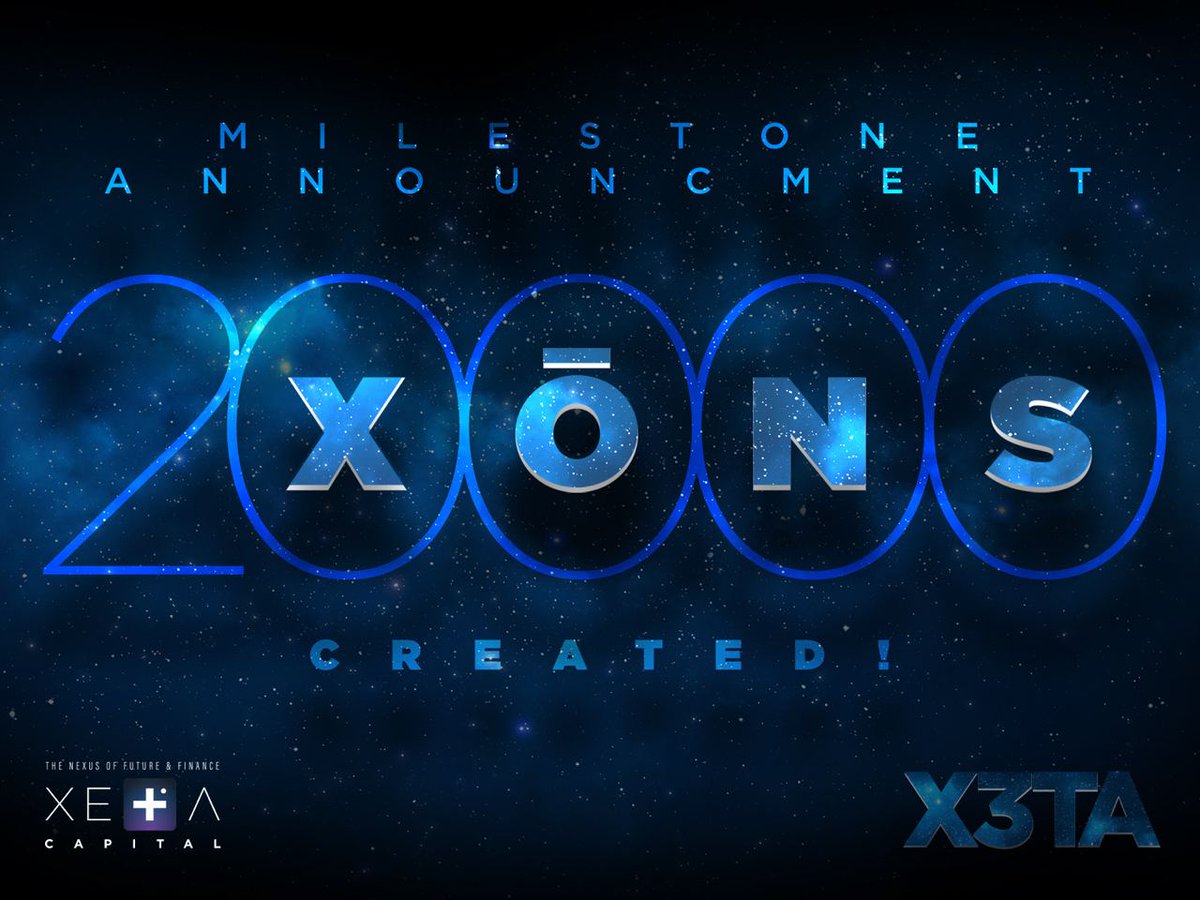 We've achieved another milestone, XETA Community!

 20,000 XŌNs created 🚀 

Discover what the buzz is all about: discord.gg/xeta

#passiveincome #defi #AVAX #XETAcapital #X3TA