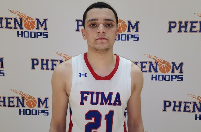 POBScout's tweet photo. 2023 Carmelo Pacheco @FUMAPGbball continues to my attention with his pull-up game and range. Smooth feel and release with his outside shot with range, as well as his one-dribble pull-up. A 6'4 sturdy guard that plays with a ton confidence. #PhenomPGNationals https://t.co/pcK31ANoCy