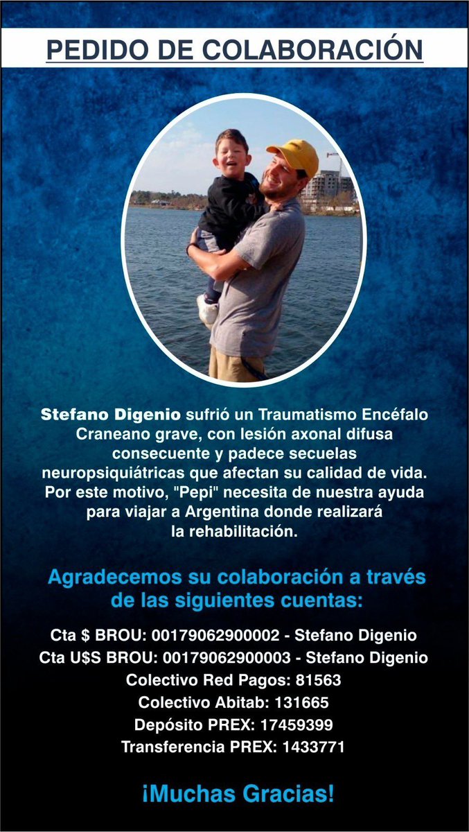 Todos podemos ayudar a Stefano! ♥️