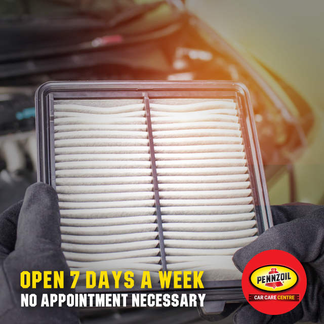 Air Quality is so important. There is no better time than right now to take a look at your car's Air & Cabin Air Filters and start fresh for the new season ahead.

Open 7 Days A Week, and no appointment is necessary.
#bellevilleontario #bellevillepennzoil #Pennzoil