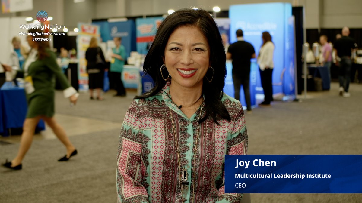 WorkingNation's tweet photo. Many of us view work through “cultural goggles” based upon our upbringing, so we need to develop greater “cultural fluency” as a society of workers, @joychenyu of the Multicultural Leadership Institute tells #WorkingNationOverheard. 

Watch: https://t.co/jZSzouCz6U

#SXSWEDU https://t.co/vE2zYJGzPs