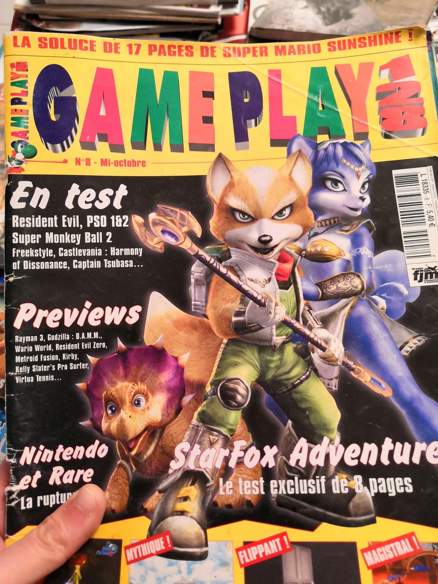 linkrb79's tweet photo. @RetroParadiseG1 Rolala gameplay 128 😍
J'adorais ce magazine. https://t.co/vVKXsuNuD6