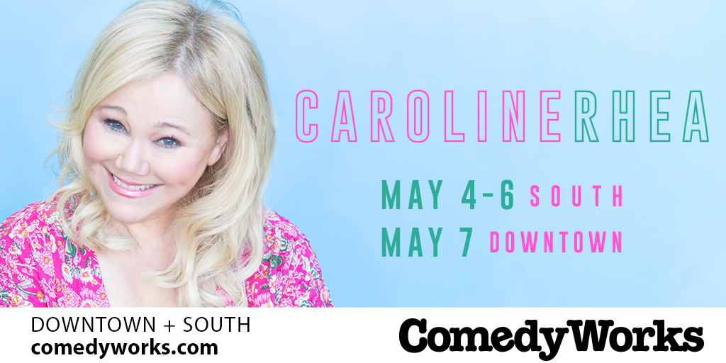 🚨 #JustAnnounced 🚨 The one and only @CarolineRhea is headlining both clubs this May! 🎟: comedyworks.com/comedians/caro…