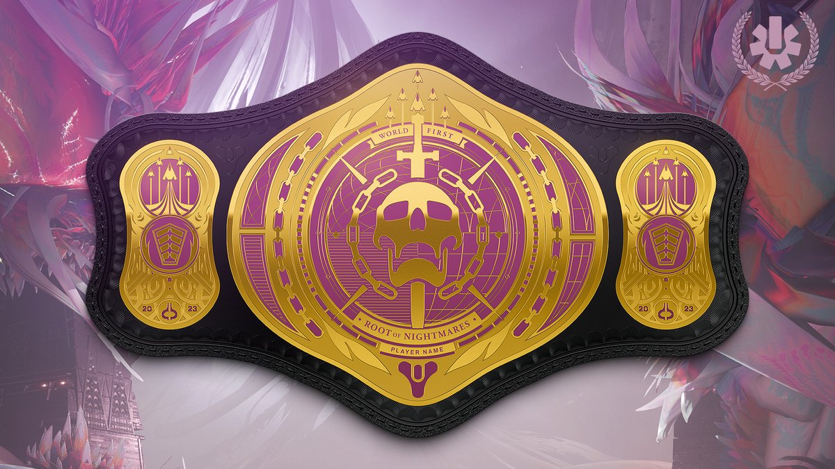 Destiny 2 (@DestinyTheGame) on Twitter photo 2023-03-10 21:21:15 Rip out the nightmares, root and stem.
Congratulations to the World First Destiny 2 #RootofNightmares winners, Team Hard in the Paint:
💠 Roen
💠 Osiris
💠 Punz
💠 Kai
💠 SK
💠 Grangalf Rip out the nightmares, root and stem.
Congratulations to the World First Destiny 2 #RootofNightmares winners, Team Hard in the Paint:
💠 Roen
💠 Osiris
💠 Punz
💠 Kai
💠 SK
💠 Grangalf