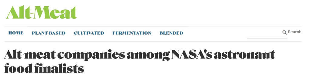 That's one small step for man, one giant leap for #AltMeat.

alt-meat.net/alt-meat-compa…