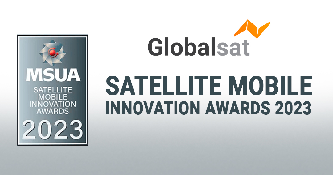 Globalsat's tweet photo. #satellite2023 ready 🛰️ 🔝
Our journey next week begins with exciting news:
#Globalsat has been shortlisted as a finalist for the 2023 Satellite Mobile Innovation Awards by @MSUAorg https://t.co/07jEn3fGdK