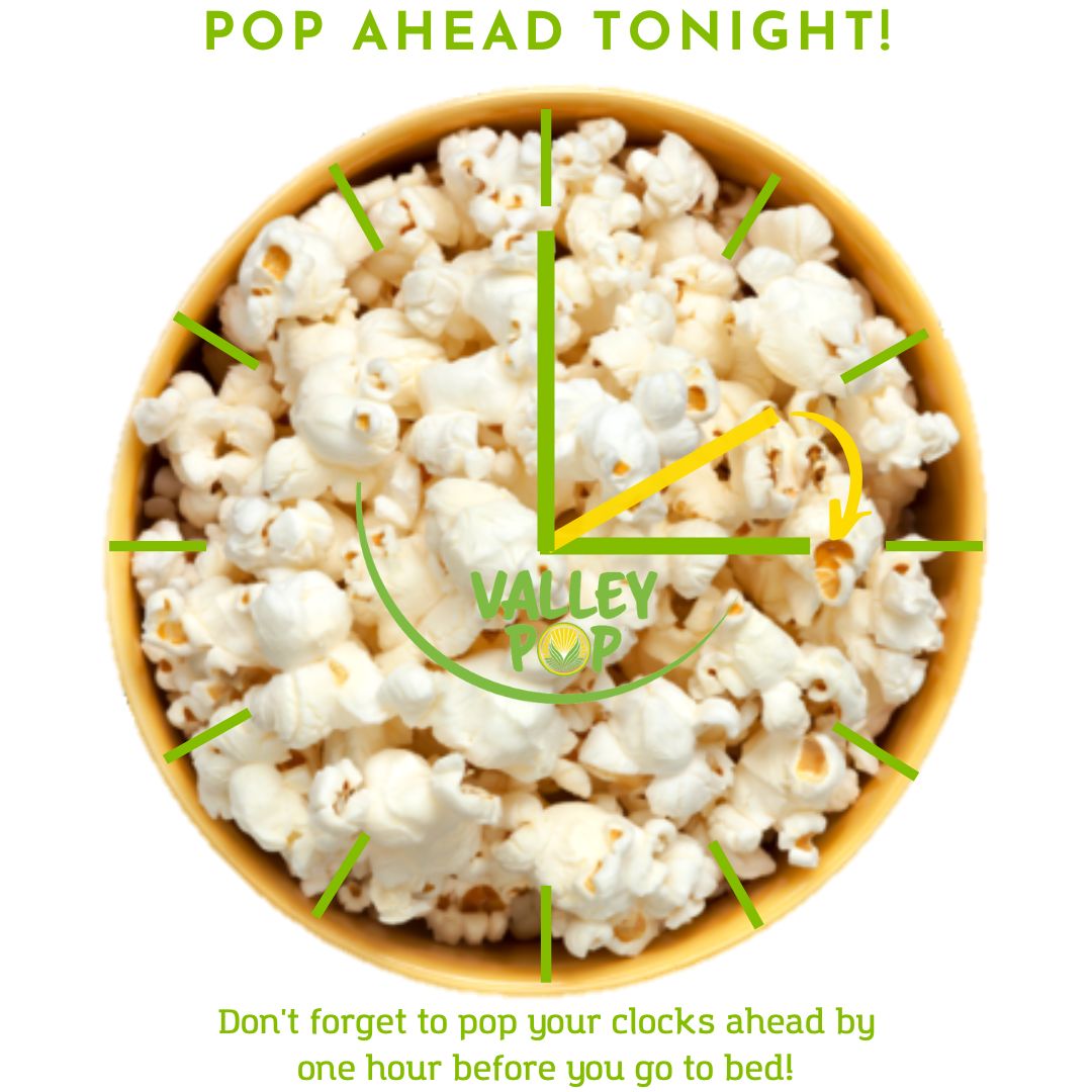 EatValleyPop's tweet photo. 🕑Don't forget to check your clocks!
#DaylightSavingTime https://t.co/gZXQrUAoWG