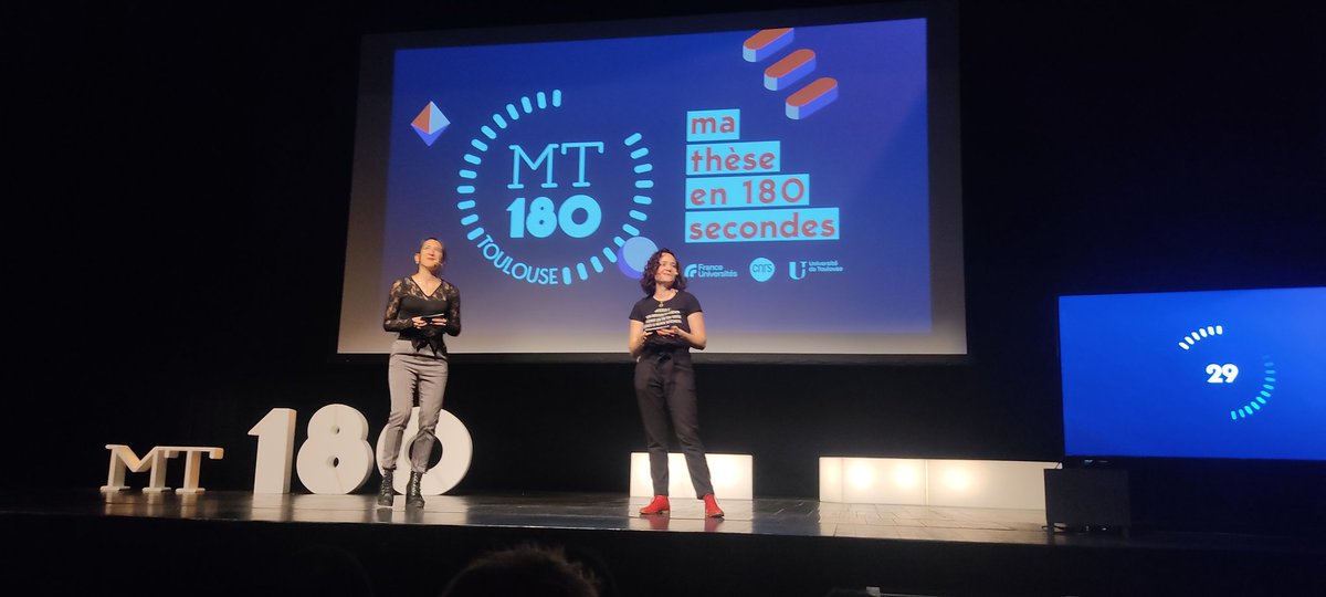 #MT180 10e Finale de l’académie de Toulouse de Ma Thèse en 180 secondes. 17 doctorantes et doctorants au service du dynamisme scientifique, de la recherche et de l'innovation. @groupe_mgen et <a href="/MGENER262/">Espace Régional MGEN Occitanie Ouest</a>  fiers de soutenir MT180 avec <a href="/Univ_Toulouse/">Université de Toulouse</a> et <a href="/CNRS/">CNRS 🌍</a>.