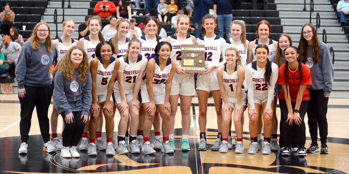 Lady Cavs 43
Bradley Central 59

C Gallagher 15p 1r 1a 3s 1b
I Garcia 10p 5r 1a 
J Gillies 8p 5r 1a 1s 
A Gillies 5p 2r 1s
C Gilbert 3p 2s 1a
M Hudson 2p 3r 1a 1s 

The Lady Cavs season ends in the state final four with a record of 31-5. Thank you Cookeville for your support!!