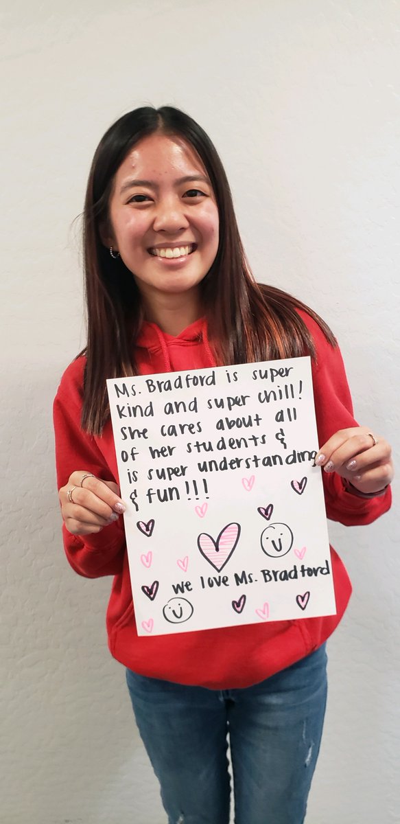 BASISPrescott's tweet photo. Shout out to Ms. Bradford for being voted Coyote Employee of the Month in February! She is always willing to jump in and offer to help cover duties or classes, maintains a positive attitude and continually goes above and beyond! Thank you, Ms. Bradford, for being you! https://t.co/pwJLmtZzay