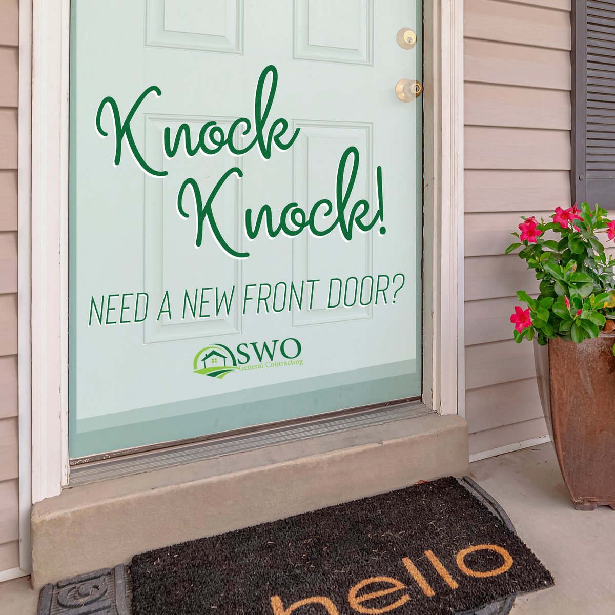 Knock knock! Need a new front door? 🚪
SWO General Contracting provides superior door solutions for all of your renovation projects! Whether it's installing a single door or working on an entire development, we've got you covered! swocontracting.com/services/doors/ #doorreplacements