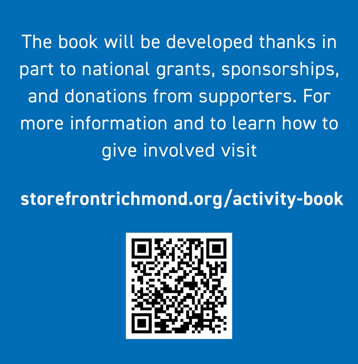 Storefront for Community Design (@storefrontrva) on Twitter photo <a href="/StorefrontRVA/">Storefront for Community Design</a> will be kicking off volunteer opportunities this spring for the Design Richmond guidebook. Interested in volunteering?
Learn more: storefrontrichmond.org/activity-book/… <a href="/StorefrontRVA/">Storefront for Community Design</a> will be kicking off volunteer opportunities this spring for the Design Richmond guidebook. Interested in volunteering?
Learn more: storefrontrichmond.org/activity-book/…