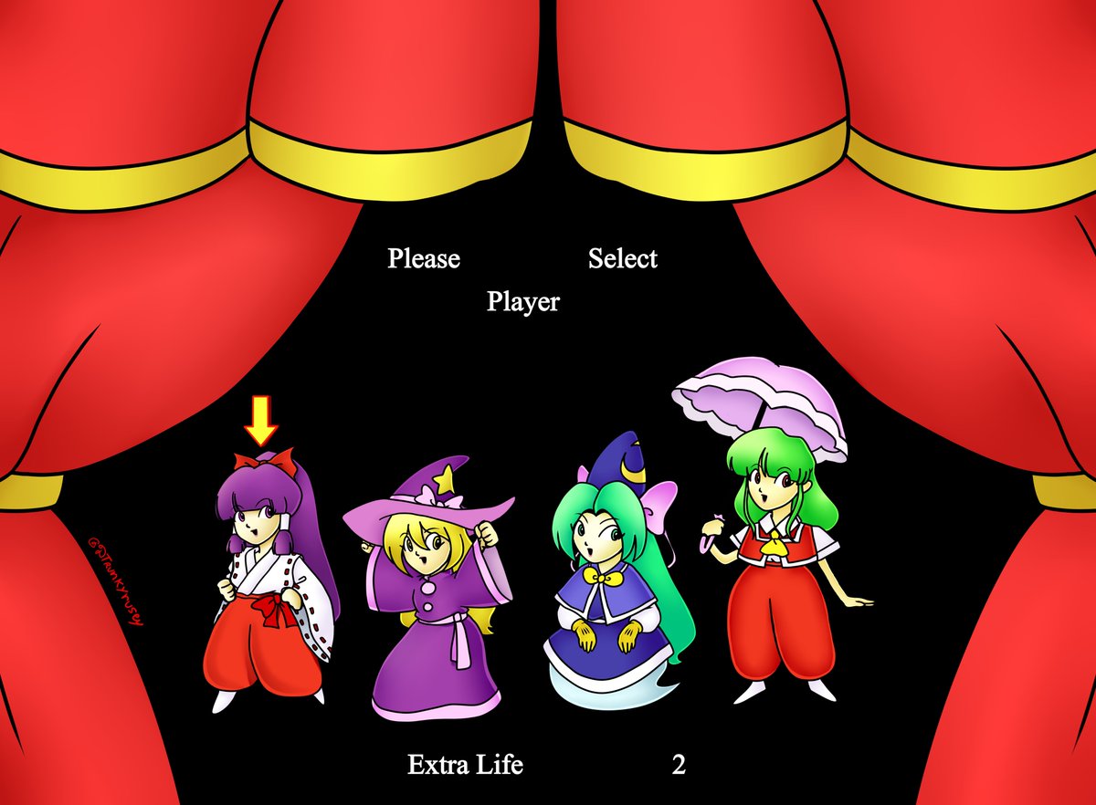 Did you know ? Touhou 5 was deemed too difficult for western audiences so they had to release a new version based on Yume Kōjō: Doki Doki Panic. They later released this version in japan as Touhou USA.
The more you know!
#東方Project #MARIODay #MAR10Day