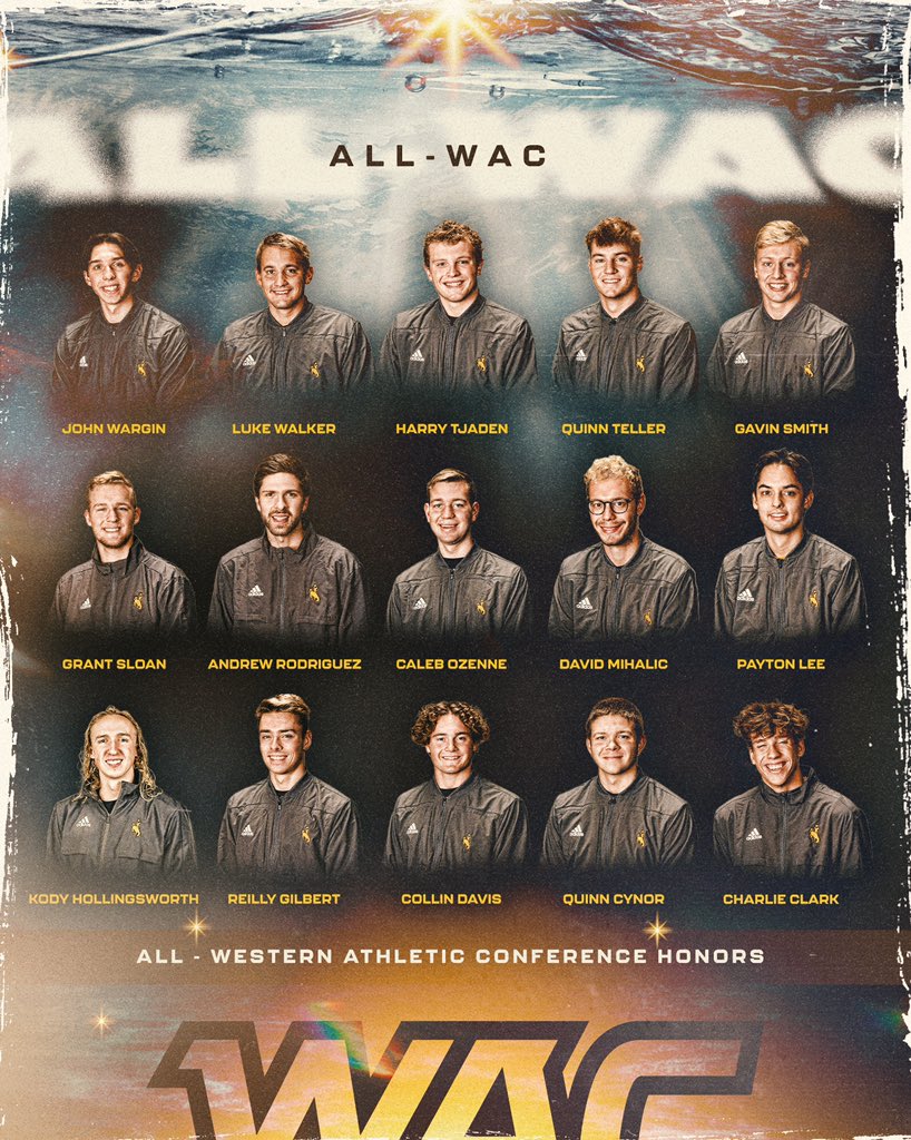 1️⃣5️⃣ Cowboys recognized as All-WAC honorees! 🤠🏊‍♂️

📰 bit.ly/3mzXCUy

#OneWyoming #GoWyo