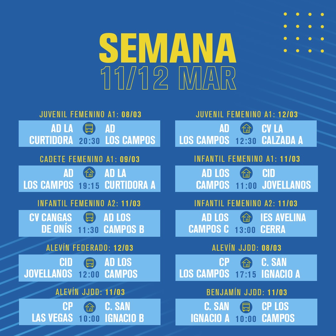 Nueva semana, nuevos partidos... 💙💛💙
¡Vamos a por el finde!🔥💪🏻