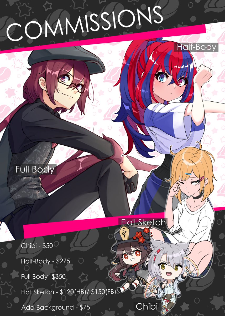 「[RT's ]I'm opening up commissions for 20」|Grimmelsのイラスト