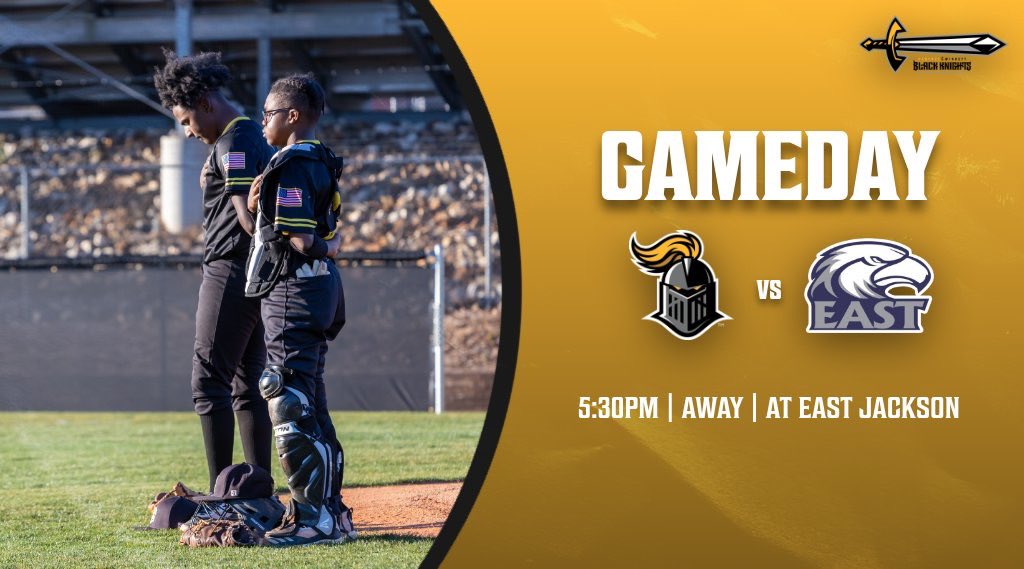 Wish our Central Gwinnett Black Knights Varsity team good luck as they face East Jackson tonight 🔥
🆚 East Jackson (8-4) ⚾️
⏰ 5:30PM
📍 East Jackson (Commerce, GA)