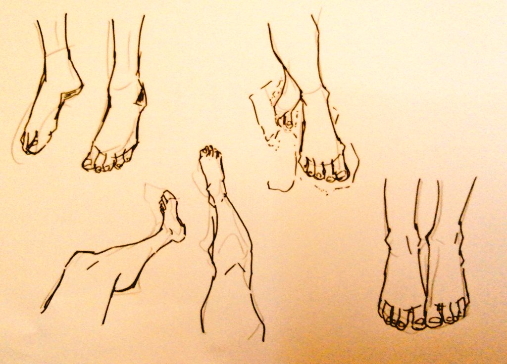 「#一日一模写Ⅲ 76/365今日は足と工業地帯でした背景、上達してるかはさておき」|伊吹天花🦄漫画家のイラスト