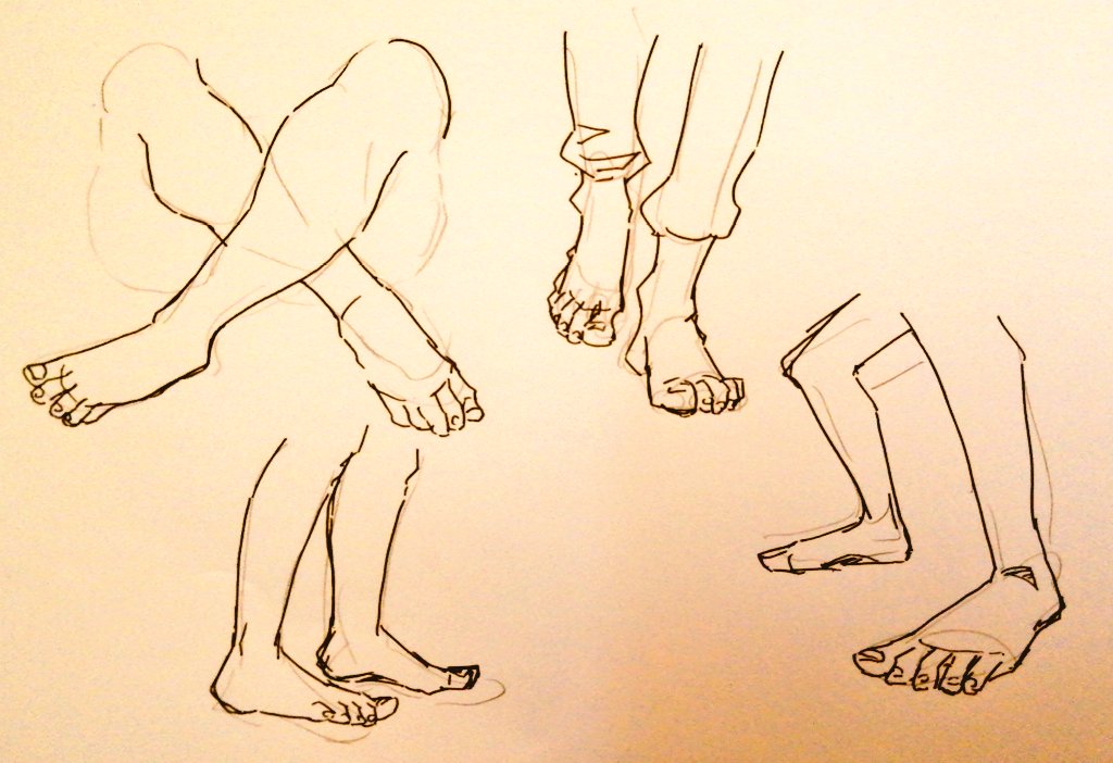 「#一日一模写Ⅲ 76/365今日は足と工業地帯でした背景、上達してるかはさておき」|伊吹天花🦄漫画家のイラスト