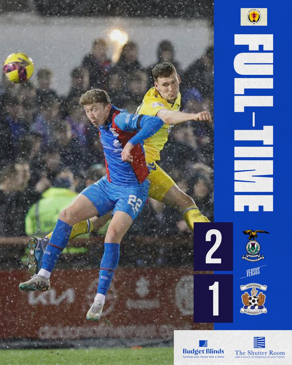 KilmarnockFC's tweet photo. Full-time at the Caledonian Stadium. https://t.co/OAcuffmD1Z