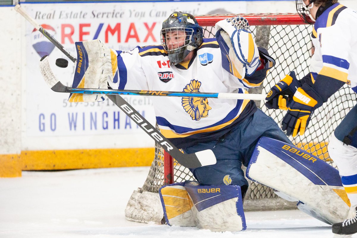 Congratulations to Top Goalie and <a href="/PJHL_Pollock/">PJHL Pollock DIV</a> division MVP, Garrett Golley from <a href="/WinghamIronmen/">WINGHAM IRONMEN</a> . 9 Shutouts this season!