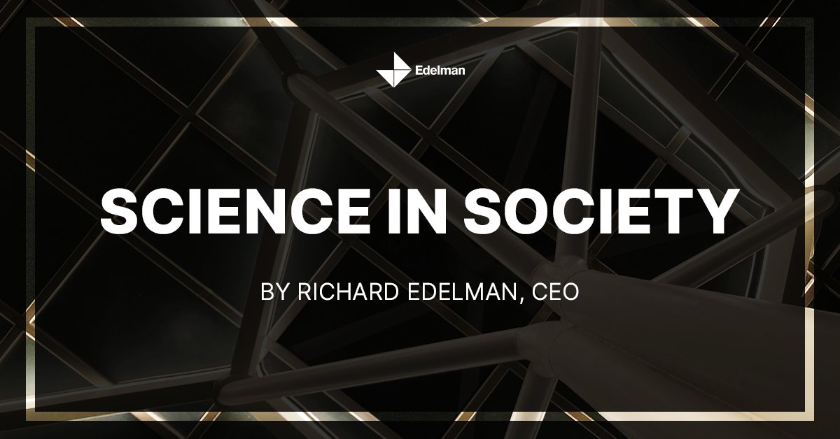 The Covid-19 pandemic has undoubtedly undermined trust in science, requiring a concerted effort to restore it. Our task is far beyond communications; it is restoration of trust in science through inclusivity and freedom of expression. Read my blog here: edl.mn/3mHemcD
