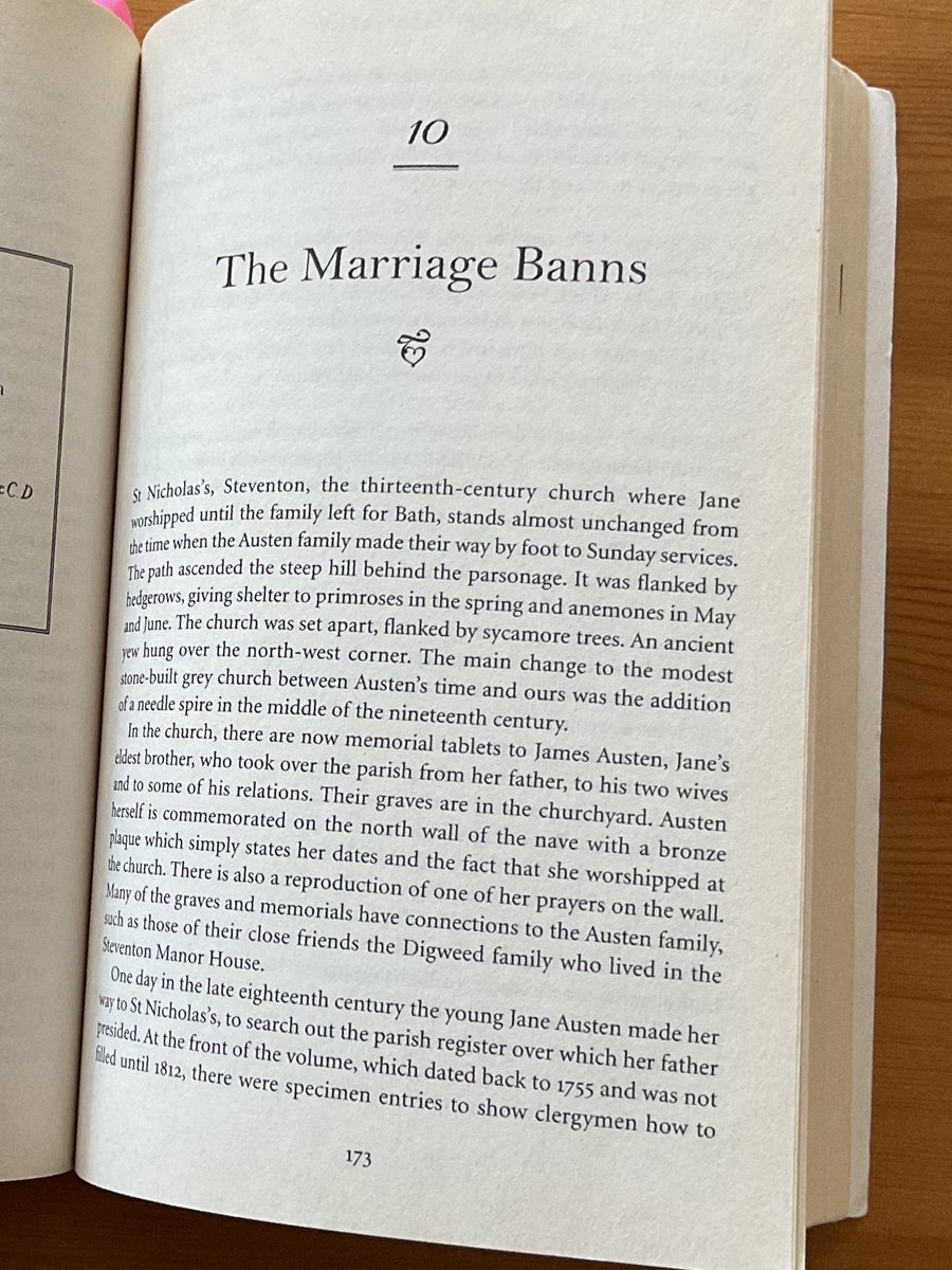 A friendly reminder to all who are reading #TheRealJaneAusten for #ThePaulaByrneBookClub 

We are discussing Chapter 10: The Marriage Banns this weekend. 

Paula writes about Jane’s possible suitors and how some of them bear a resemblance to her characters!

Thanks everyone. ❤️
