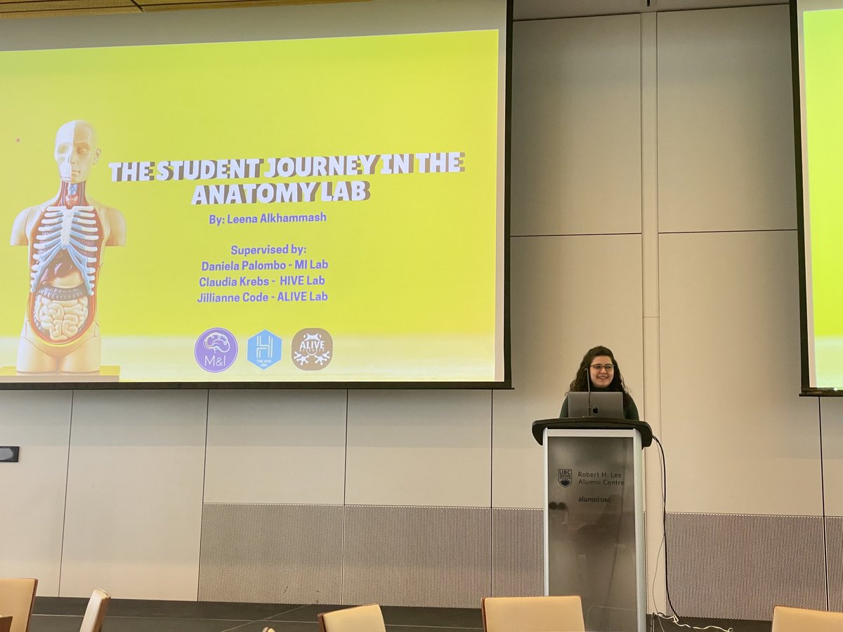 ⁦<a href="/khammash_lina/">Leena Alkhammash</a>⁩ presenting her research at the ⁦<a href="/UBCcps/">UBC Cellular & Physiological Sciences</a>⁩ research day! #virtualanatomy #meded ⁦<a href="/jilliannec/">𝐉𝐈𝐋𝐋𝐈𝐀𝐍𝐍𝐄 𝐂𝐎𝐃𝐄, 𝐏𝐇.𝐃 🍁☘️🌻🧡</a>⁩ ⁦<a href="/DanielaJPalombo/">Dani Palombo</a>⁩