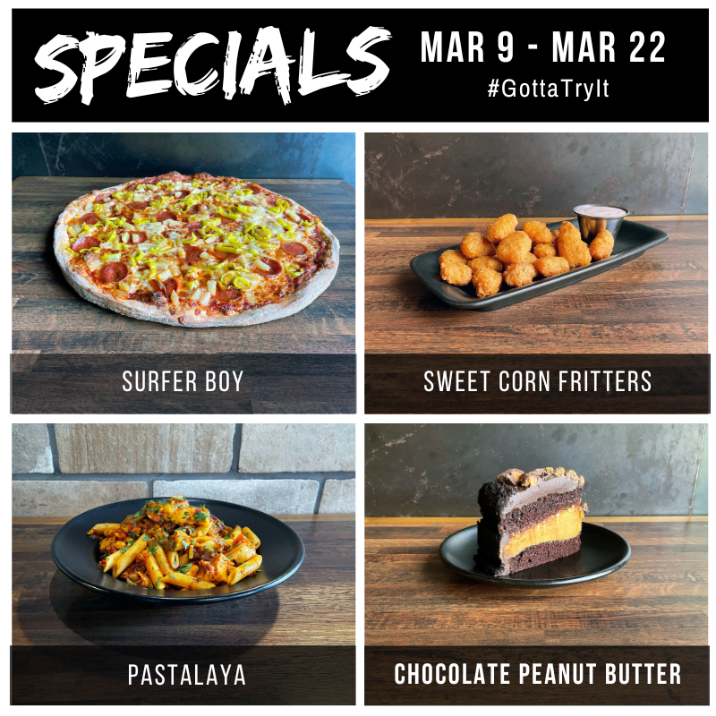 Check out our twist on classic Jambalaya, made with pasta instead of rice, our Pastalaya has delicious creole flavor with Andouille Sausage, Chicken and Shrimp and Penne Pasta.

#gottatryit #specials #morethanjustpizza #pizzaworks