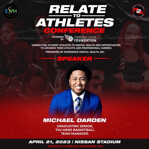 _md10_'s tweet photo. I am one of the Co-Founders of the Relate to Athletes Conference alongside Eric Capehart and Ron Johnson powered by the Tennessee Titan! The conference will be at Nissan Stadium on April 21,2023! I am hosting the student athlete panel! Register now! https://t.co/IBMqFqHZpD https://t.co/gDaD2wqqPz