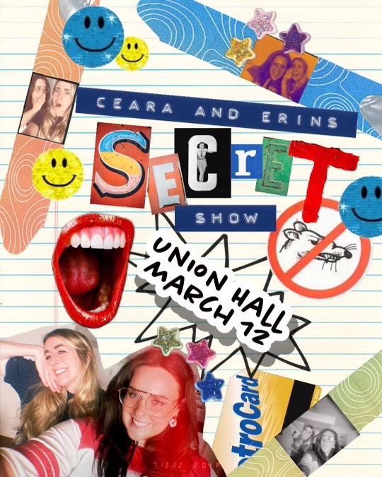 Tomorrow Night!

Don't miss a night of sketch, music, and characters from SNL writer and 2022 JFL New Face Ceara Jane O'Sullivan & Improv Asylum mainstage alum @erinfarrington at Ceara & Erin’s Secret Show!🤫

Limited Tickets Left: bit.ly/3T6sicg