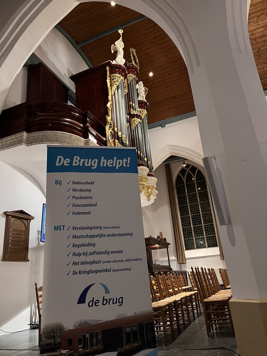 Vanavond een mooie zangavond bij <a href="/dorpskerkkr/">Dorpskerk Katwijk</a>, opbrengst voor De Brug. Luister hier terug, kerkdienstgemist.nl/stations/382/e…