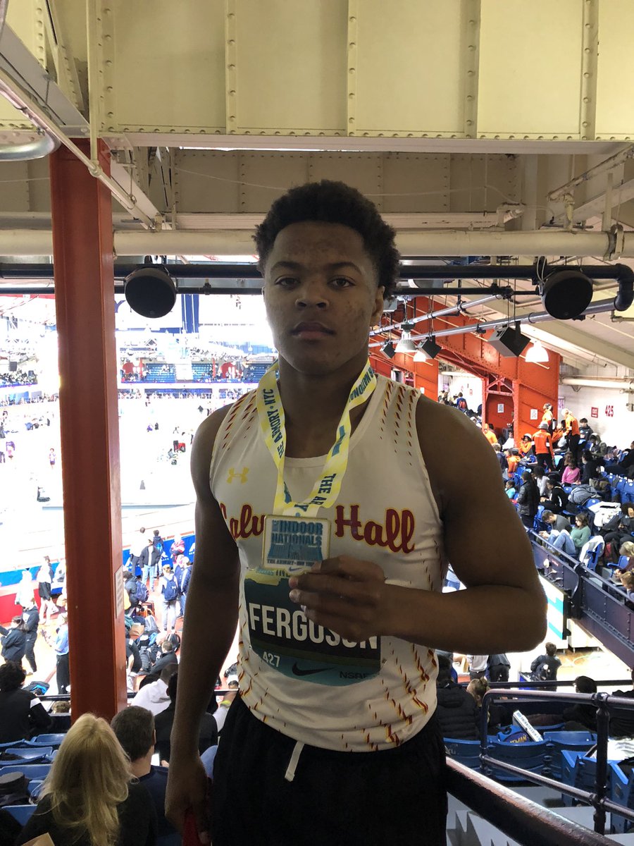 I’m extremely happy and blessed to have PRed and be 2023 Nike Freshmen Indoor National Champion. So much more work to do. <a href="/BmoreCoachV/">Bmore_Coach_Valentine</a> @CHCCoachWard <a href="/CHCTouchdown/">football</a>