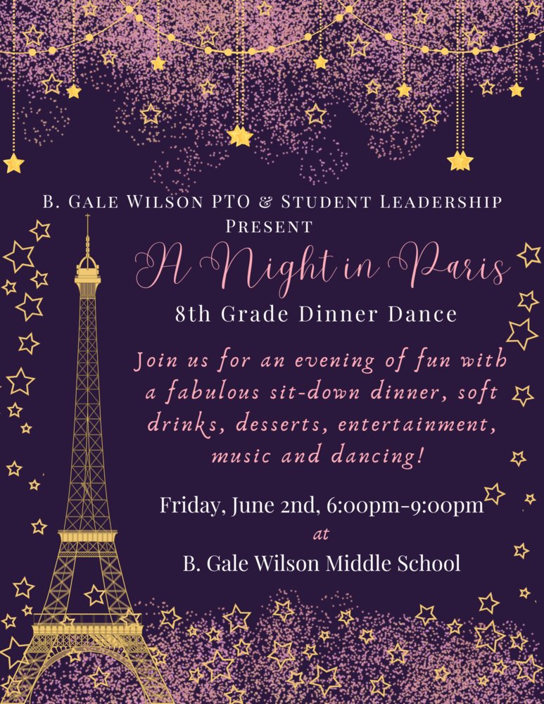 8th grade dinner dance - A night in Paris  fsusd.org/article/103459…