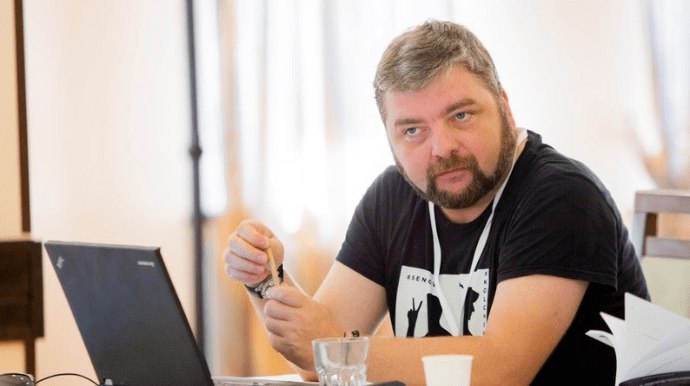 yermolenko_v's tweet photo. That's a horrible news. Prominent Ukrainian human rights defender Maksym Butkevych, taken prisoner of war by the Russian troops, sentenced today to 13 years of prison by so-called "courts" of Russian-occupied territories. We should stand up together and achieve his liberation ! https://t.co/N7GVFl2Kpu