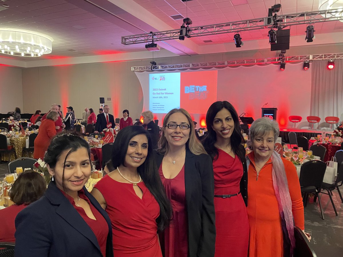 RitaCoramMD's tweet photo. #detroitgored ⁦@AHAMichigan⁩ ⁦@WomenAs1⁩ ⁦@CorewellHealth⁩ ⁦⁩ ⁦@DrPennyWilton⁩ @Jenna96252487  ⁦@ChinnaiyanMD⁩ https://t.co/WLIFhpvoUu