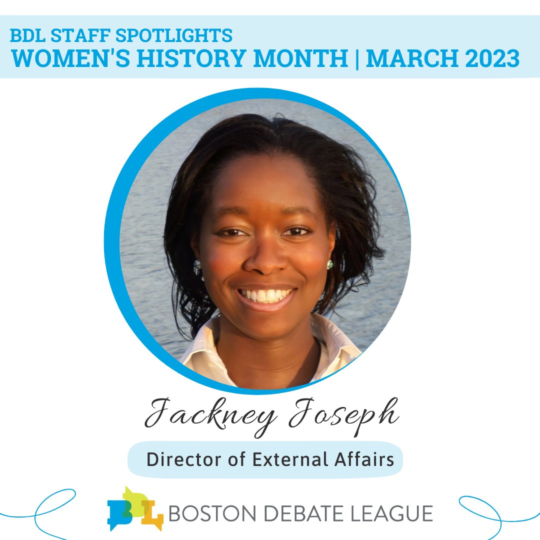 Let's give it up to our next spotlight Jackney Joseph, Director of External Affairs! Jackney has been with the BDL for 2.5 years, and during this time, she expanded our community partnerships with companies like Amazon, JP Morgan Chase, and many more. #WomensHistoryMonth #WHM