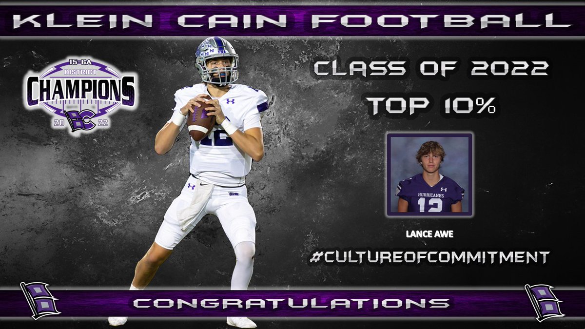 Klein Cain Football tweet media