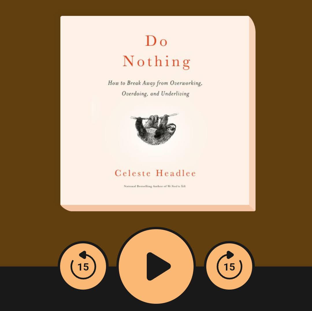 bmcarrick's tweet image. I&apos;ve been listening to Celeste Headlee&apos;s book Do Nothing: How to Break Away from Overworking, Overdoing, and Underliving. 

And I can&apos;t put it down!

Which means that I&apos;m often multitasking while listening to it.... The very thing she warns against. Oops.

#AmReading #edibuddies