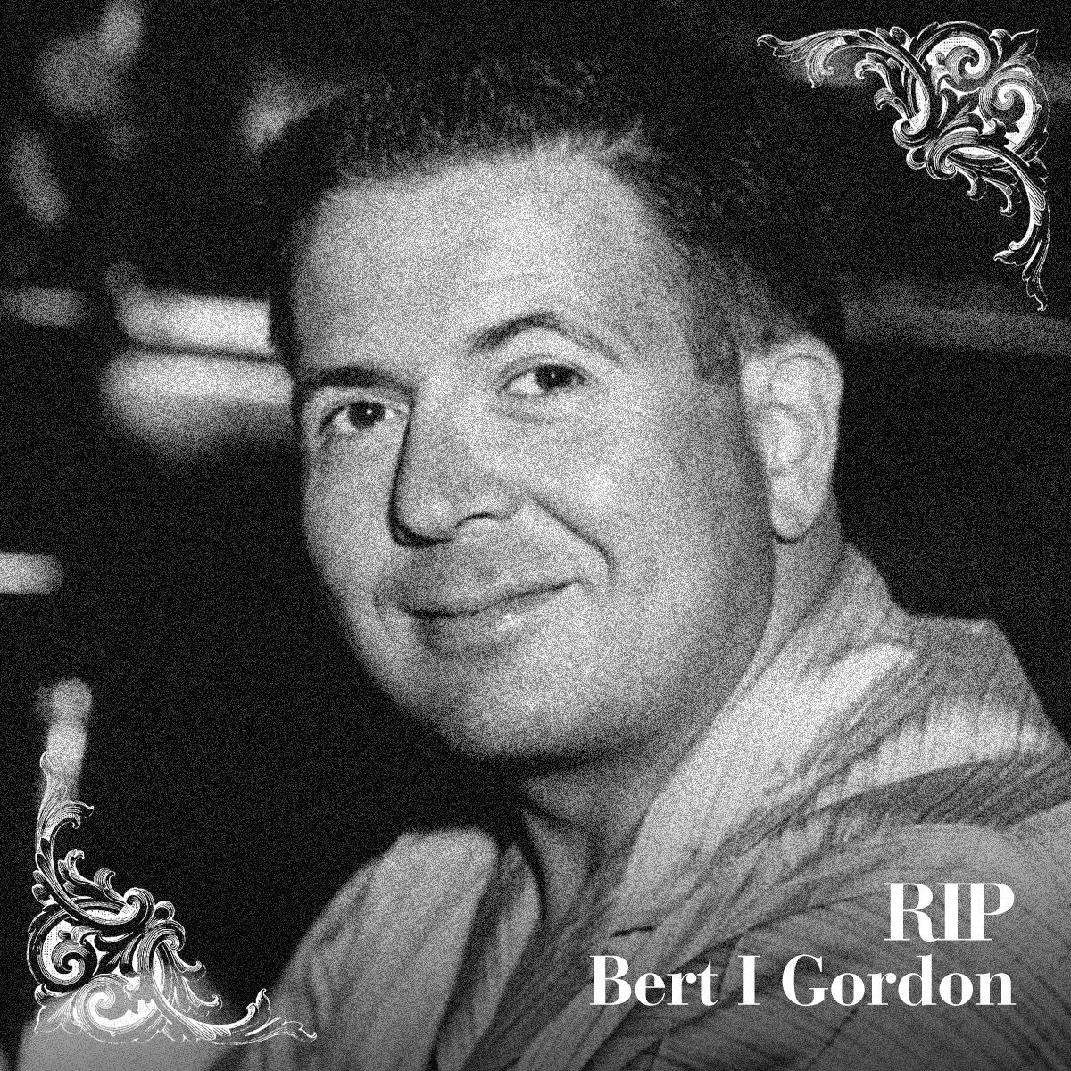 morbidofest's tweet image. RIP #BertIGordon Director, productor y guionista a quien los Mounstros mutantes le deben mucho y por ello, nosotros también #monstermovies #creaturefeatures #monsterman