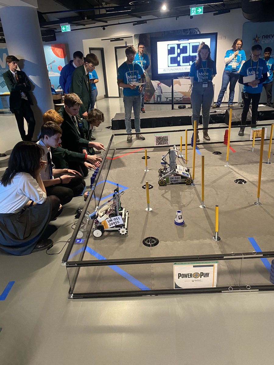 fslict's tweet image. Massive congrats  to our @FSLnews robotics team who are now Northern Ireland First Tech Challenge robotics champions at the @FTC_UK competition @W5Education. The team will now compete at the UK finals hosted at the University of Cambridge in June. #morethanrobots
